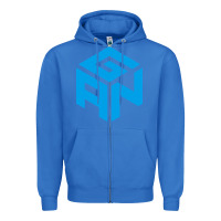 True Royal gancube Zipper Hoodie - linhVisuals