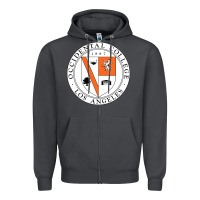 Smoke Occidental College Zipper Hoodie - linhVisuals