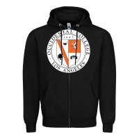 Black Occidental College Zipper Hoodie - linhVisuals