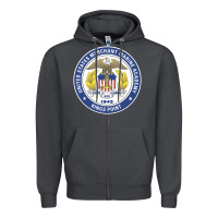 Smoke United States Merchant Marine Academy Zipper Hoodie - linhVisuals