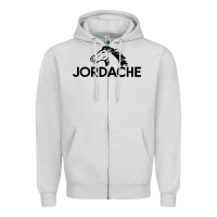 Dove Grey jordache Zipper Hoodie - linhVisuals