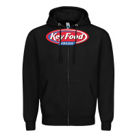 Black keyfood fresh Zipper Hoodie - linhVisuals