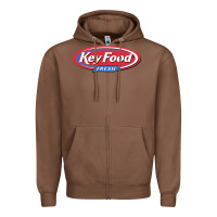 Chestnut keyfood fresh Zipper Hoodie - linhVisuals