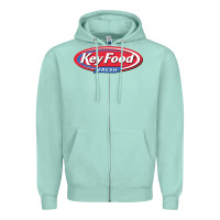 Seafoam keyfood fresh Zipper Hoodie - linhVisuals