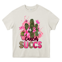 Cream Cancer succs Cancer Awareness Heavy Core Tee - HowdyJamesFarm
