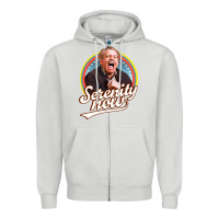 Dove Grey serenity later serenity now Zipper Hoodie - linhVisuals