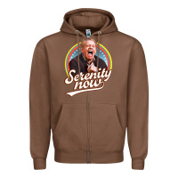 Chestnut serenity later serenity now Zipper Hoodie - linhVisuals