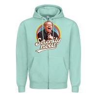 Seafoam serenity later serenity now Zipper Hoodie - linhVisuals