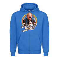 True Royal serenity later serenity now Zipper Hoodie - linhVisuals