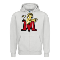 Dove Grey molloy merch Zipper Hoodie - linhVisuals