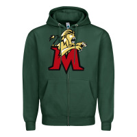 Sports Green molloy merch Zipper Hoodie - linhVisuals