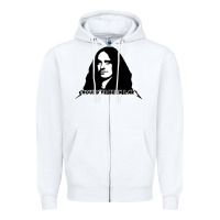 White it should have been lars Zipper Hoodie - linhVisuals