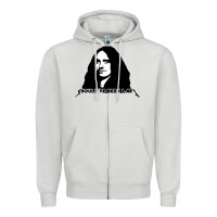 Dove Grey it should have been lars Zipper Hoodie - linhVisuals
