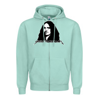 Seafoam it should have been lars Zipper Hoodie - linhVisuals