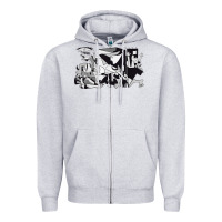 Guernica Artwork Zipper Hoodie | Teevron