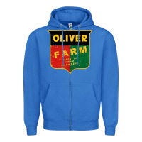 True Royal oliver farm Zipper Hoodie - linhVisuals