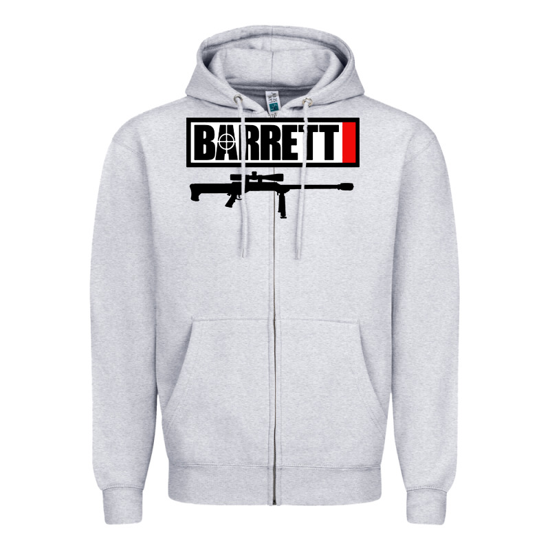 Barrett Firearm Company Zipper Hoodie by linhVisuals | Teevron