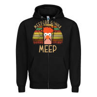 Black the muppet show beaker meepers gonna meep Zipper Hoodie - linhVisuals