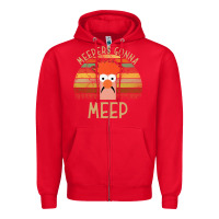 Red the muppet show beaker meepers gonna meep Zipper Hoodie - linhVisuals