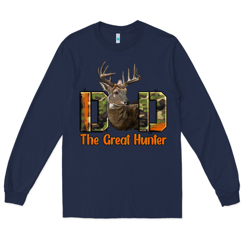 Western Dad The Great Deer Hunter Long Sleeve Tee by LillyAllenDesigns | Teevron