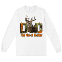 White Western Dad The Great Deer Hunter Long Sleeve Tee - LillyAllenDesigns