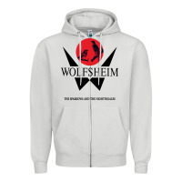 Dove Grey wolfsheim german music Zipper Hoodie - linhVisuals