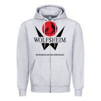 Heather Grey wolfsheim german music Zipper Hoodie - linhVisuals