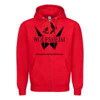Red wolfsheim german music Zipper Hoodie - linhVisuals