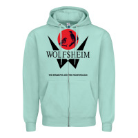 Seafoam wolfsheim german music Zipper Hoodie - linhVisuals