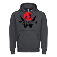Smoke wolfsheim german music Zipper Hoodie - linhVisuals