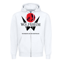 White wolfsheim german music Zipper Hoodie - linhVisuals