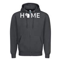 Smoke home in wisconsin love u.s Zipper Hoodie - linhVisuals