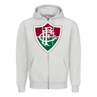 Dove Grey the-fluminense-pen Zipper Hoodie - linhVisuals