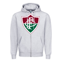 Heather Grey the-fluminense-pen Zipper Hoodie - linhVisuals