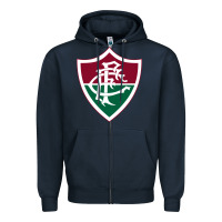 Navy the-fluminense-pen Zipper Hoodie - linhVisuals