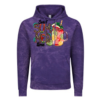 Cloud Purple Sweet Summer Time Vintage Hoodie - CowhideDigitalArt