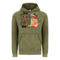 Vintage Olive Sweet Summer Time Vintage Hoodie - CowhideDigitalArt
