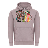 Vintage Zinc Sweet Summer Time Vintage Hoodie - CowhideDigitalArt