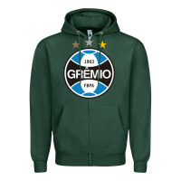 Sports Green the-grêmio-pen Zipper Hoodie - linhVisuals