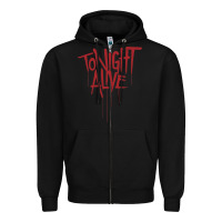 Black tonight alive Zipper Hoodie - linhVisuals