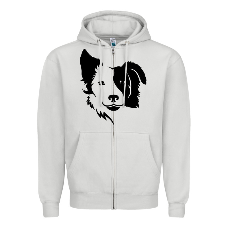 Dog, Collie, Dogs, Collies, Border Collies, Puppy, Sheepdog Zipper Hoodie by linhVisuals | Teevron