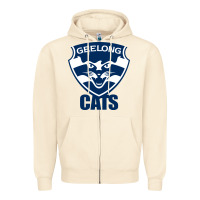 Sandshell geelong cats Zipper Hoodie - linhVisuals