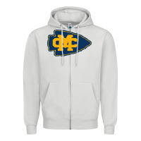 Dove Grey mississippi choctaws Zipper Hoodie - linhVisuals
