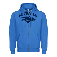 True Royal nevada wolf pack Zipper Hoodie - linhVisuals