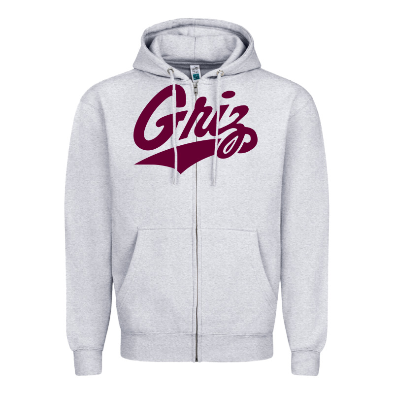 Montana Griz Zipper Hoodie by linhVisuals | Teevron