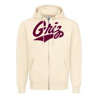 Sandshell montana griz Zipper Hoodie - linhVisuals