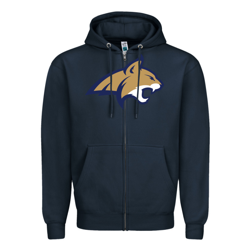 Montana State Bobcats Zipper Hoodie by linhVisuals | Teevron
