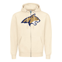 Sandshell montana state bobcats Zipper Hoodie - linhVisuals