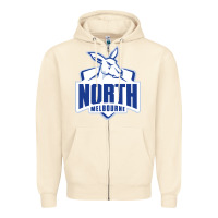 Sandshell north melbourne fc Zipper Hoodie - linhVisuals