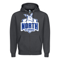 Smoke north melbourne fc Zipper Hoodie - linhVisuals
